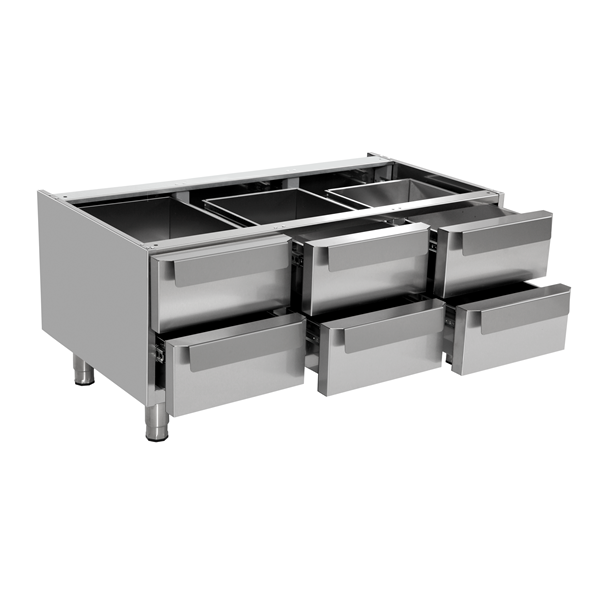 UnderComptoir 1200mm – With 6 Drawers - 7030UB-C - Unninox - image 4