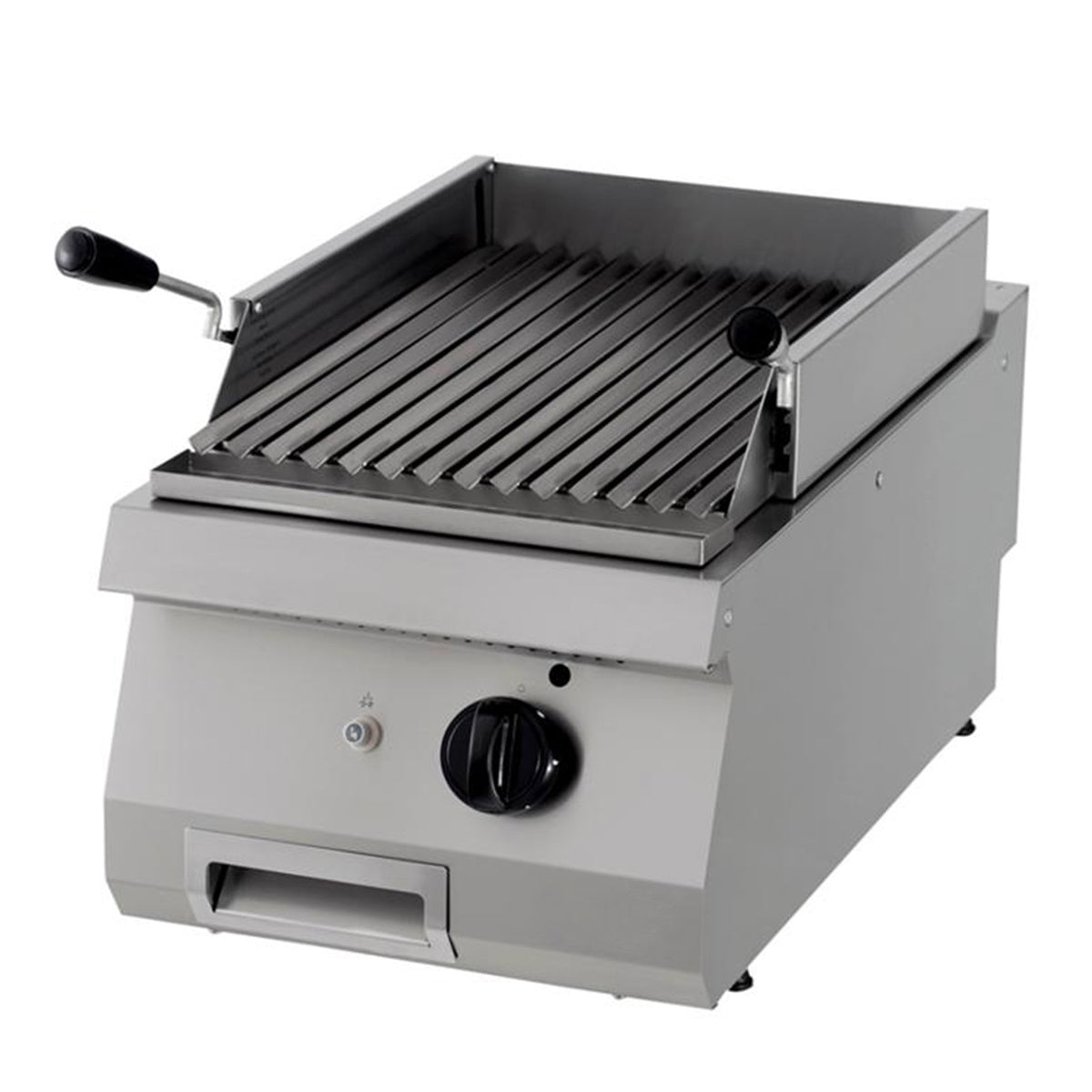 Premium Lava Rock Grill - Single Unit - 90 cm Deep - Gas