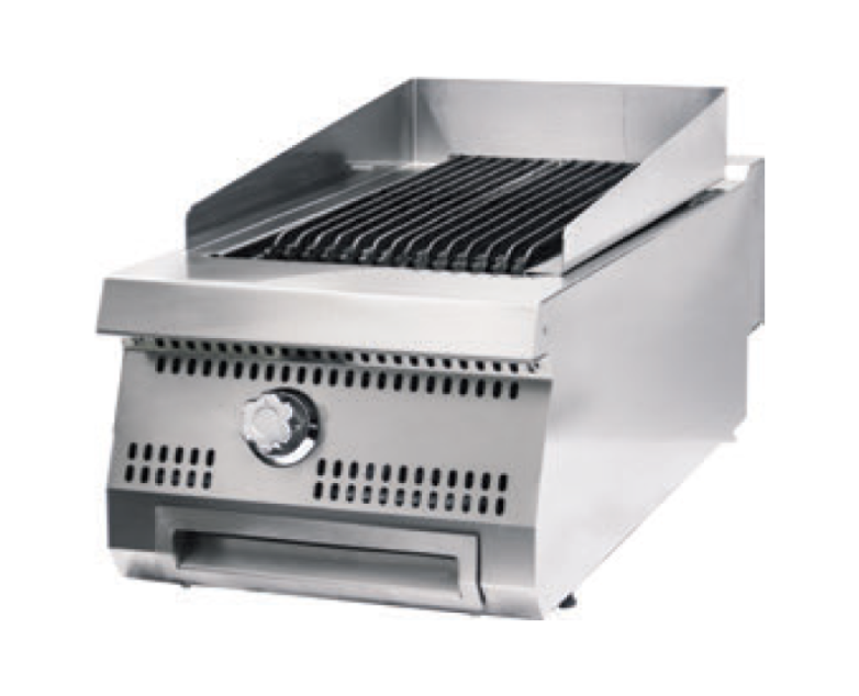 Premium chargrill - 1 zone - single unit - 90 cm deep - gas