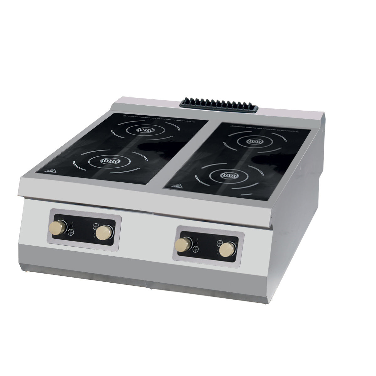 Cuisinière à induction Maxima Ligne de cuisson 900, 4 brûleurs, double unité, profondeur 90 cm, électrique, moderne et élégante