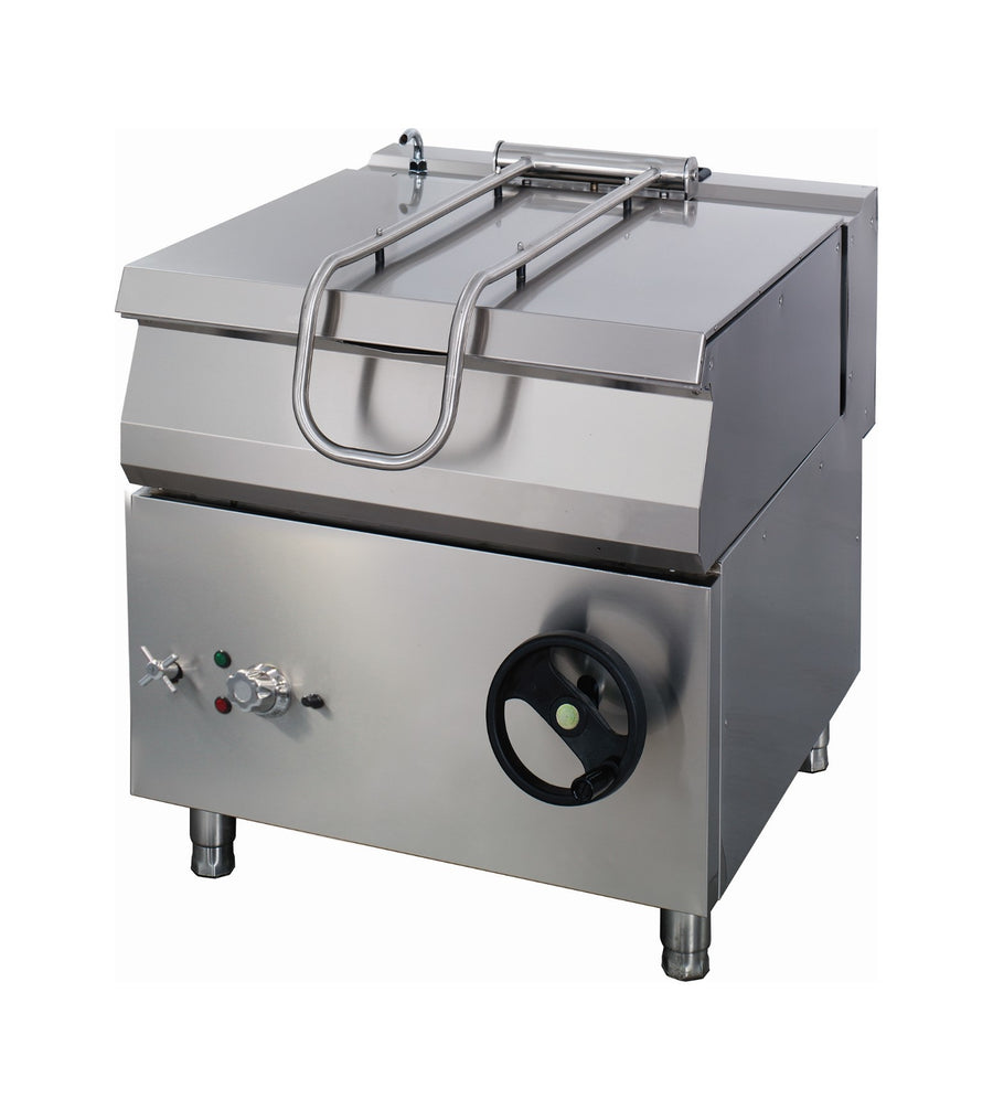 Poêle à frire électrique Maxima Ligne de cuisson 900, capacité 80 L, profondeur 90 cm, pour cuisson professionnelle.