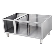Premium support - triple unit - 90 cm deep - open