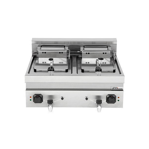 électrique Fryer 2x12L - 2x9kW (High Puissance) - Unninox - image 3