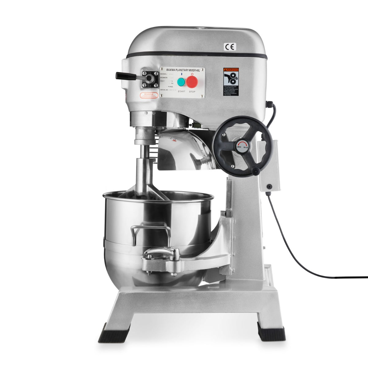 Mixer planétaire - 40 L - jusqu'à 20 kg de pâte - 3 vitesses