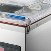 Machine à emballer sous vide Maxima avec joint 26 cm, chambre de 28 x 38,5 x 9 cm pour emballage alimentaire.