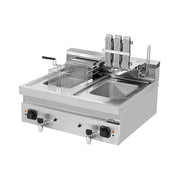 électrique Fryer 2x12L - 2x9kW (High Puissance) - Unninox - image 4