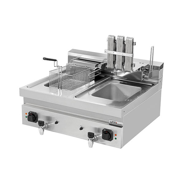 électrique Fryer 2x12L - 2x9kW (High Puissance) - Unninox - image 4