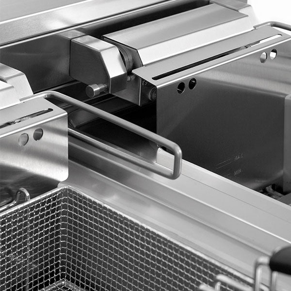 électrique Fryer 2x12L - 2x9kW (High Puissance) - Unninox - image 7