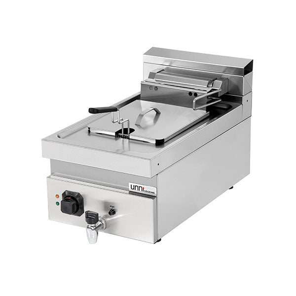 électrique Fryer 1x12L – 1x9kW (High Puissance) - Unninox - image 2