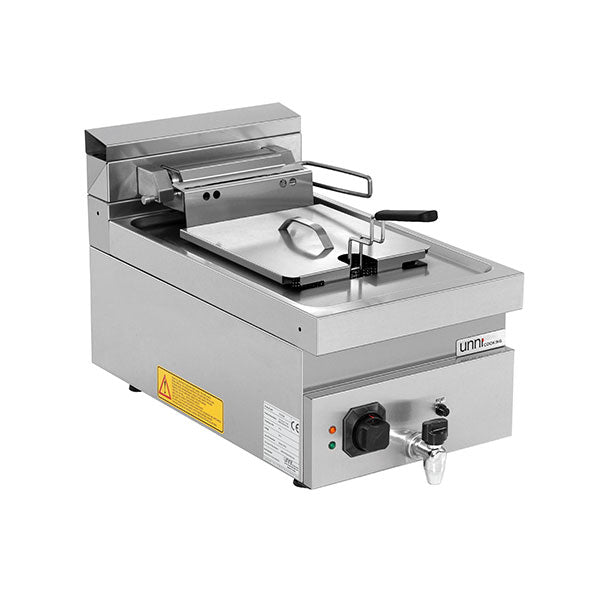électrique Fryer 1x12L – 1x9kW (High Puissance) - Unninox