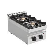 gaz Stove – 13kW – 2 Burners - G70C10B - Unninox