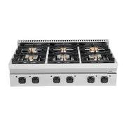 gaz Stove - 44kW - 6 Burners - Unninox - image 3