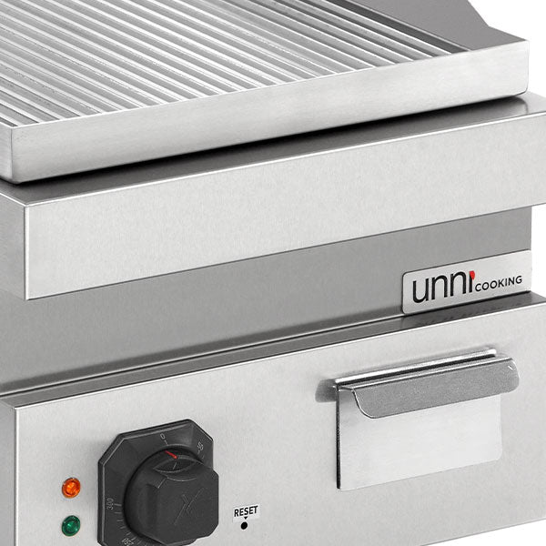 Griddle plate - GROOVED - E70GP10B+G - Unninox - image 5