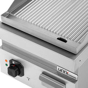 Griddle plate - GROOVED - E70GP10B+G - Unninox - image 4