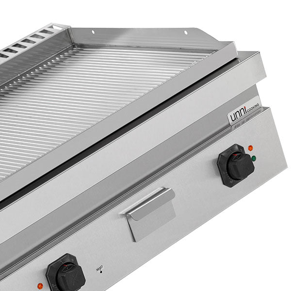 électrique Griddle – Grooved – E70GP20B+G - Unninox - image 4