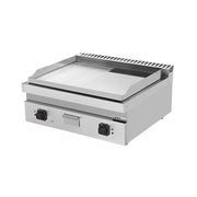 électrique Griddle – 1/2 Smooth + 1/2 Grooved CHROME – E70GP20B+GSC - Unninox - image 2