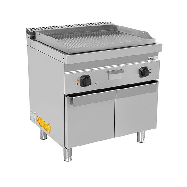 électrique Griddle – Grooved – E70GP20K+G - Unninox