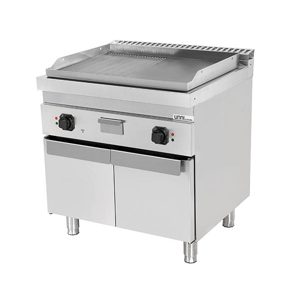 électrique Griddle – 1/2 Smooth + 1/2 Grooved – E70GP20K+GS - Unninox - image 2