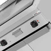 électrique Griddle – 1/2 Smooth + 1/2 Grooved CHROME - Unninox - image 5