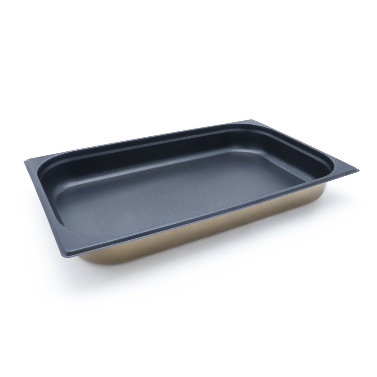 Bac gastronorme Maxima 1/1 GN, profondeur 6,5 cm, antiadhésif, pour préparation et stockage alimentaires.