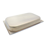 Bac gastronorme Maxima 1/1 GN, antiadhésif, profondeur 6,5 cm, idéal pour la cuisine professionnelle, vue de face.