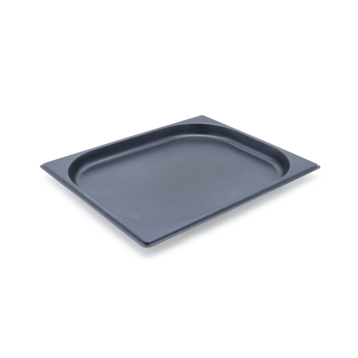 Récipient gastronorm 1/2 GN, bac Maxima en acier antiadhésif, profondeur 2 cm, pour cuisson et conservation.