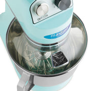 Mixer planétaire - 7 L - jusqu'à 2 kg de pâte - bleu
