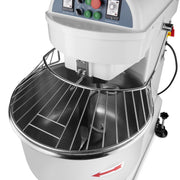 Pétrin à spirale Maxima, machine à pâte de 200L, capacité 120 kg, avec 2 vitesses, en acier inoxydable.
