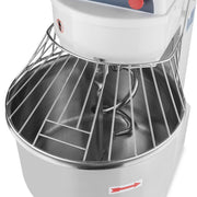 Pétrin à spirale Maxima, 50 L, capacité de 32 kg de pâte, 2 vitesses, équipement professionnel pour la pâte.