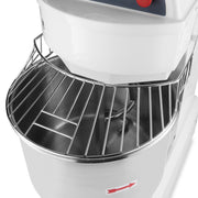 Pétrin à spirale Maxima, machine à pâte de 60 L, capacité 38 kg, avec 2 vitesses, alimentation 400V, pour pétrir la pâte.