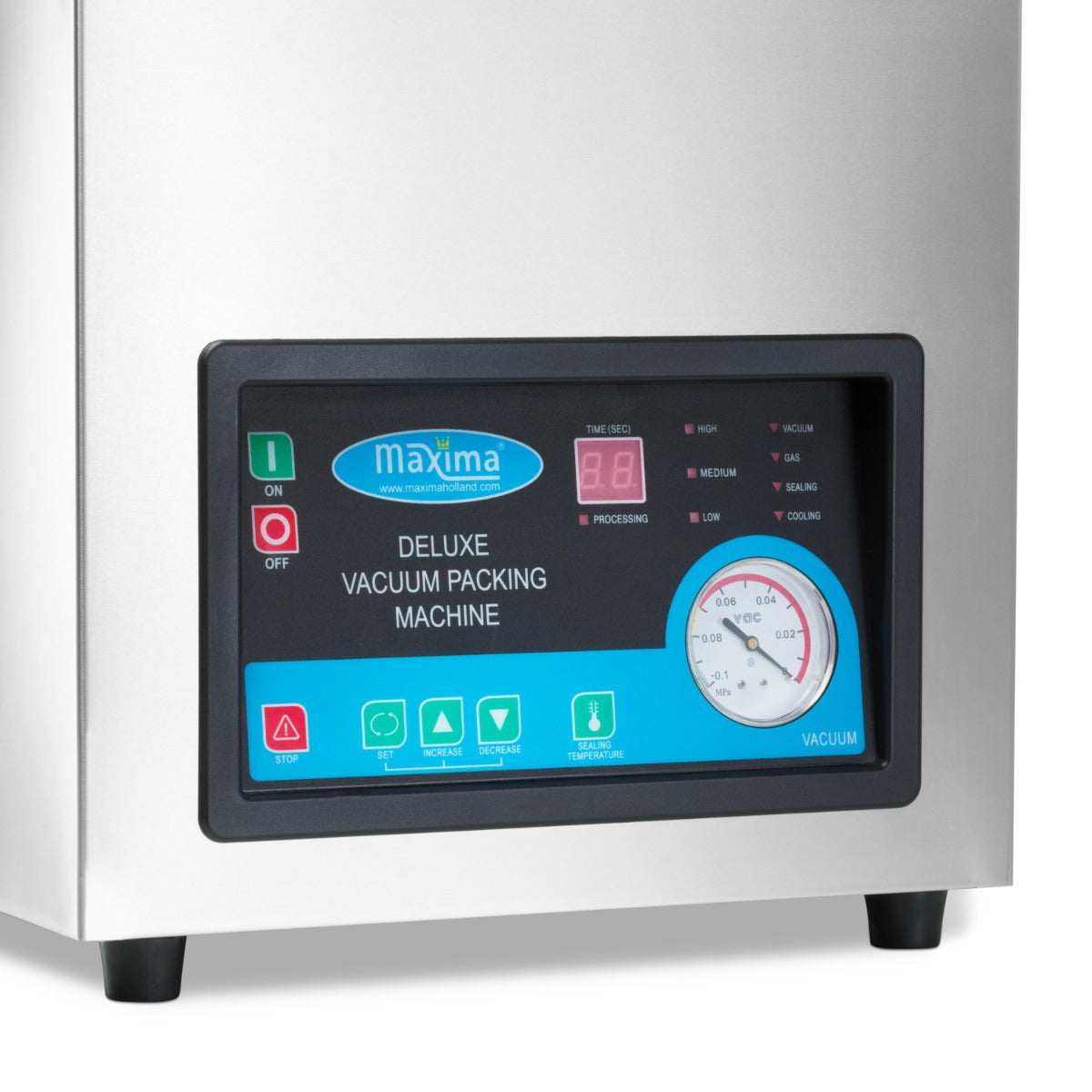 Machine à emballer sous vide - joint 44 cm - W22 x D46 x H46 cm chambre