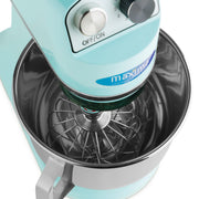 Mixer planétaire - 7 L - jusqu'à 2 kg de pâte - bleu