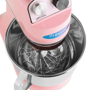 Mixer planétaire - 7 L - jusqu'à 2 kg de pâte - rose