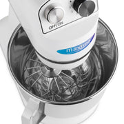 Mixer planétaire - 7 L - jusqu'à 2 kg de pâte - blanc