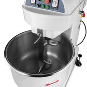 Pétrin à spirale Maxima, machine à pâte de 100 L, capacité de 64 kg, 2 vitesses, électrique 400V, pour pâte à pain ou pizza.