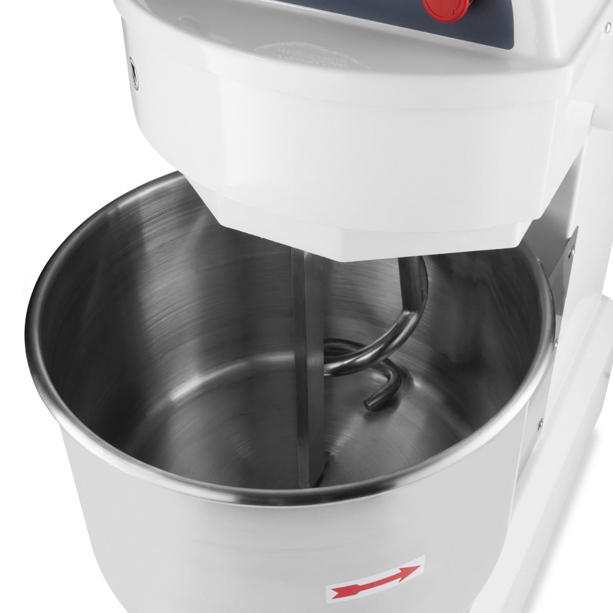 Pétrin à spirale Maxima 60L pour pâte de 38 kg, machine à pâte avec 2 vitesses, électrique 400V, robuste et professionnel.