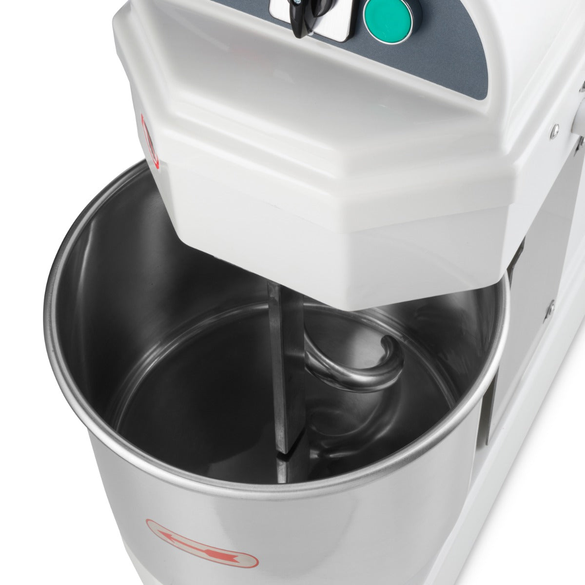 Pétrin à spirale Maxima 10 L pour pétrir jusqu'à 6 kg de pâte, machine à pâte professionnelle en acier inoxydable