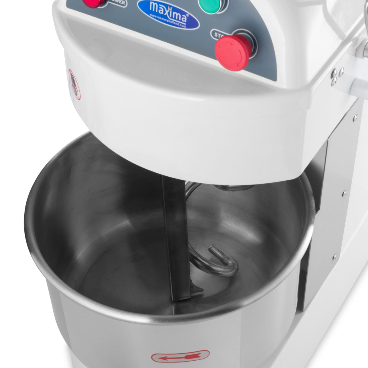 Pétrin à spirale / pétrin à pâte - 20 L - 13 kg de pâte - 2 vitesses