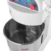 Pétrin à spirale Maxima, 20 L, capacité 13 kg de pâte, 2 vitesses, machine professionnelle pour pétrir la pâte.