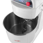 Pétrin à spirale Maxima de 30 L, capacité de 19 kg de pâte, avec 2 vitesses, pour pétrir la pâte efficacement.