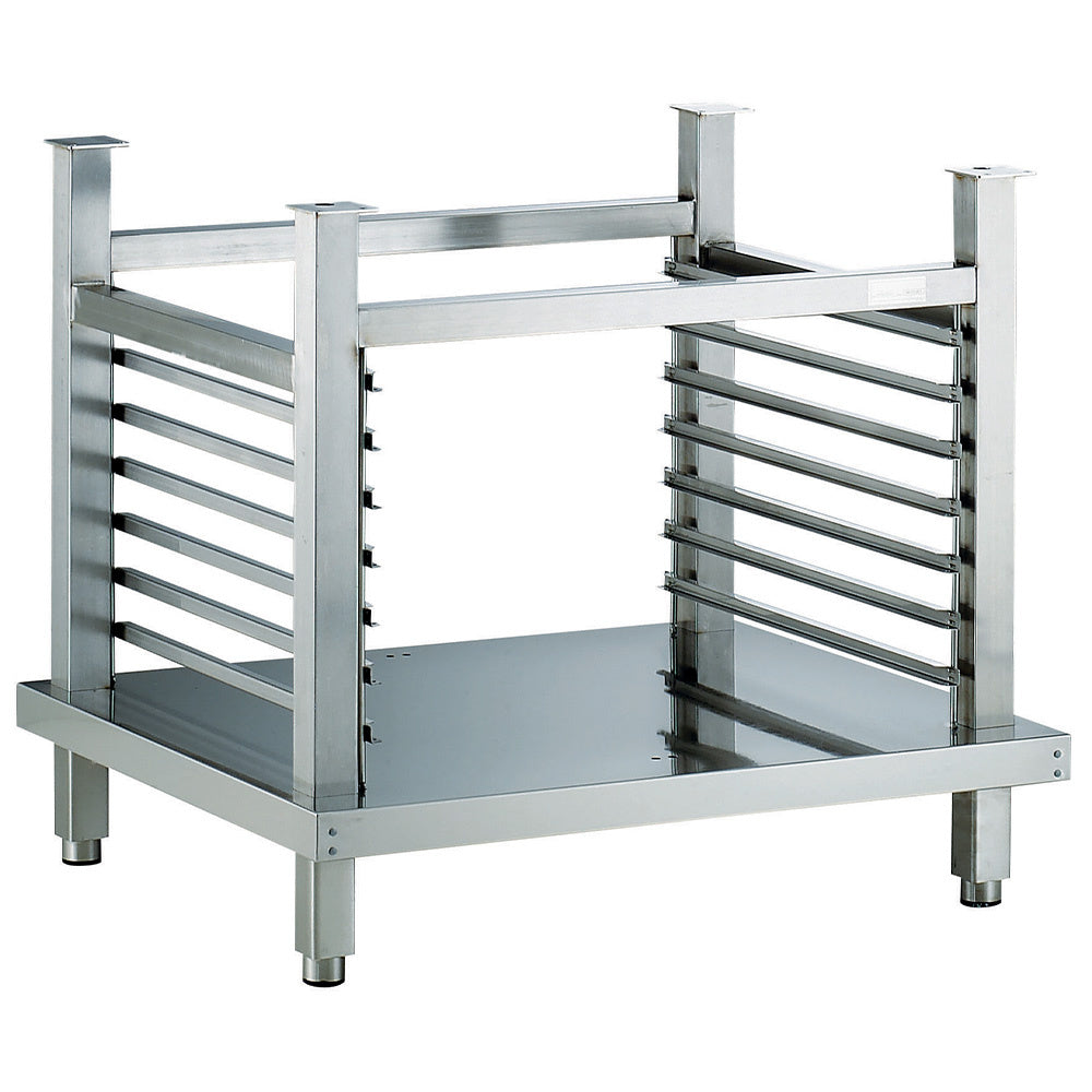Support avec structure à platines, fours 6 & 10x GN 1/1