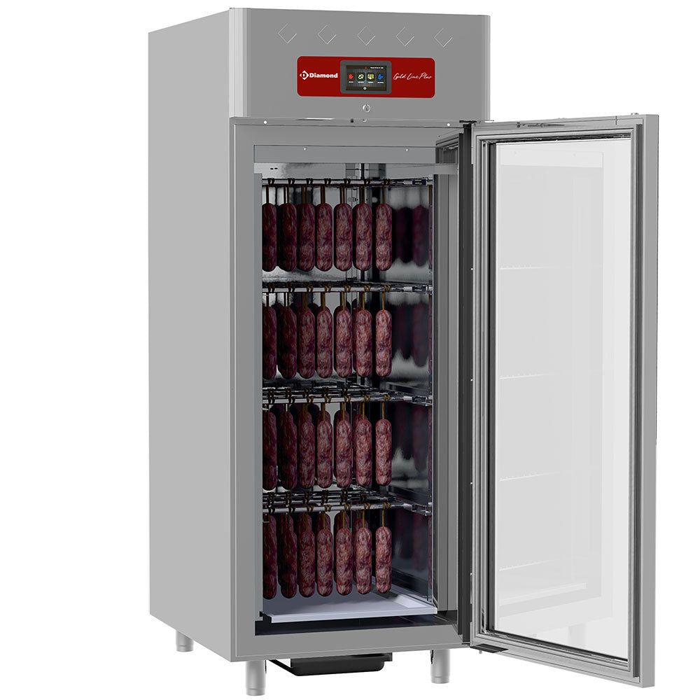 Armoire de maturation 850 Lit. ventilée, 1 porte vitrée, 20x GN 2/1