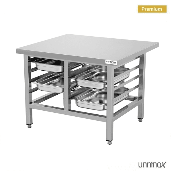Stand For Oven 900x800xH700mm - Unninox - image 2