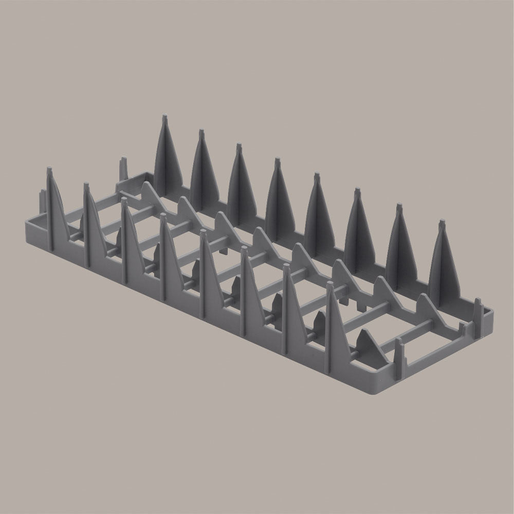 Support 8 assiettes Ø240 mm, paniers 400x400 mm