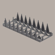 Support 8 assiettes Ø240 mm, paniers 400x400 mm