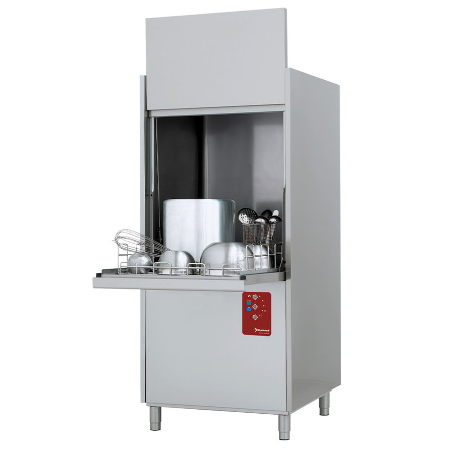 Panier Diamond pour lave-batteries 700x700 mm avec Break Tank, panier 13020x700 mm, image montrant le panier robuste et ses détails.
