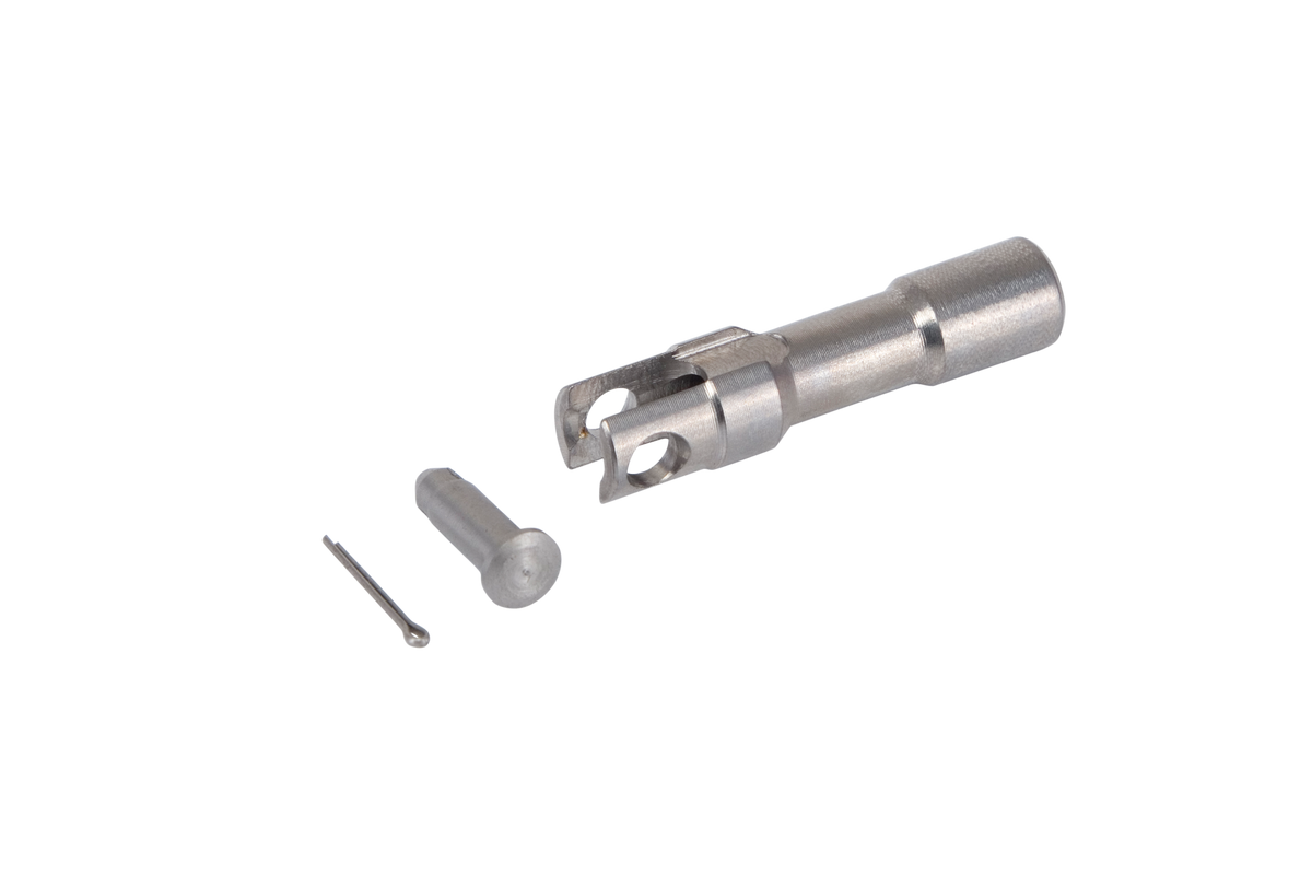 Articulation de la fourche pour couteau à kebab TANDIR, pièce détachée robuste pour outil de cuisine professionnel.