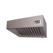 Kaer Cometa Cubic Wall-Mounted Professional Hood - AISI 430 Stainless Steel - 95x100x40cm