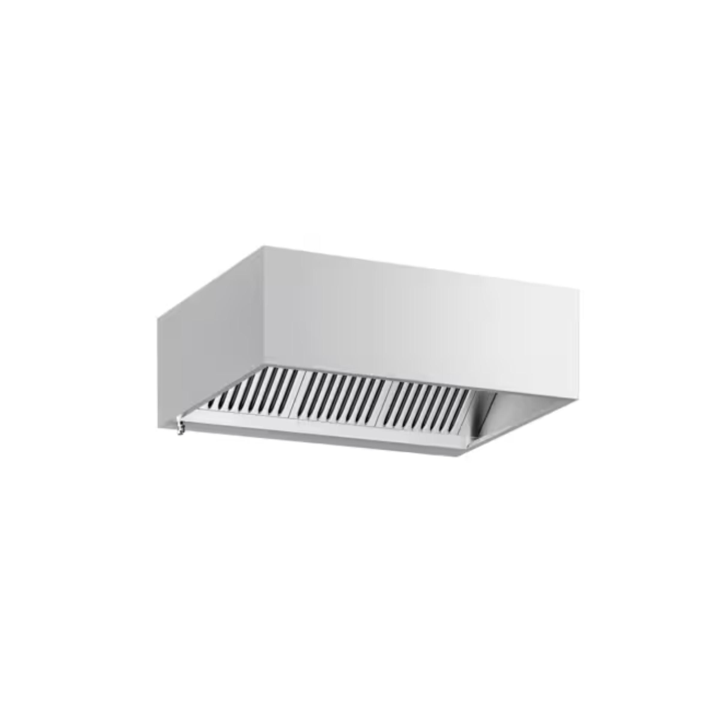 Kaer Cometa Cube Wall-Mounted Hood - AISI 430 Stainless Steel - 95x150x40cm