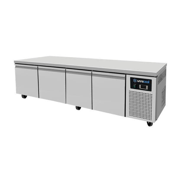 Refrigerated Comptoir | Low Modèle | 4 Drawers (1/1 GN) | 2040x700x600(h)mm - Unninox - image 2